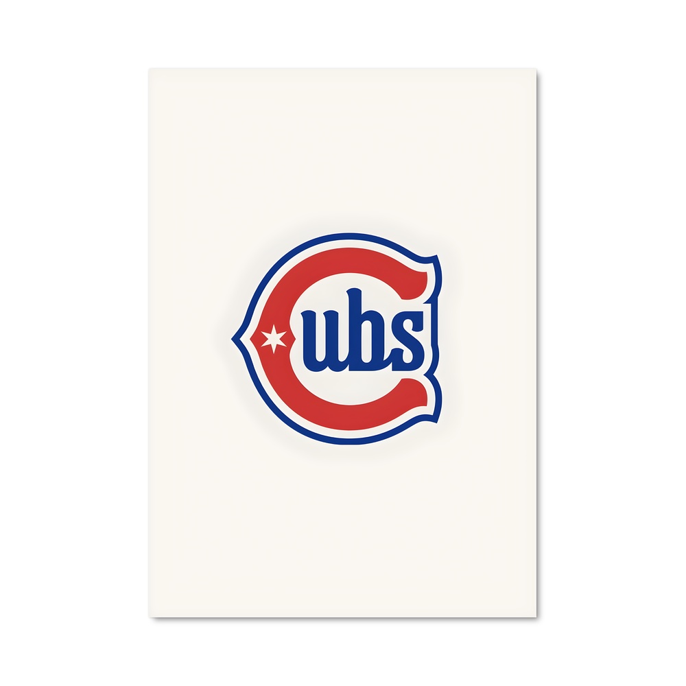 Poster Chicago de cubs – affiche Baseball